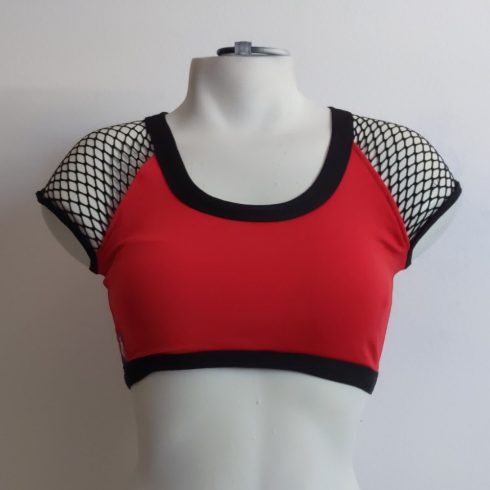 COPY - Bad Kitty Fishnet crop top